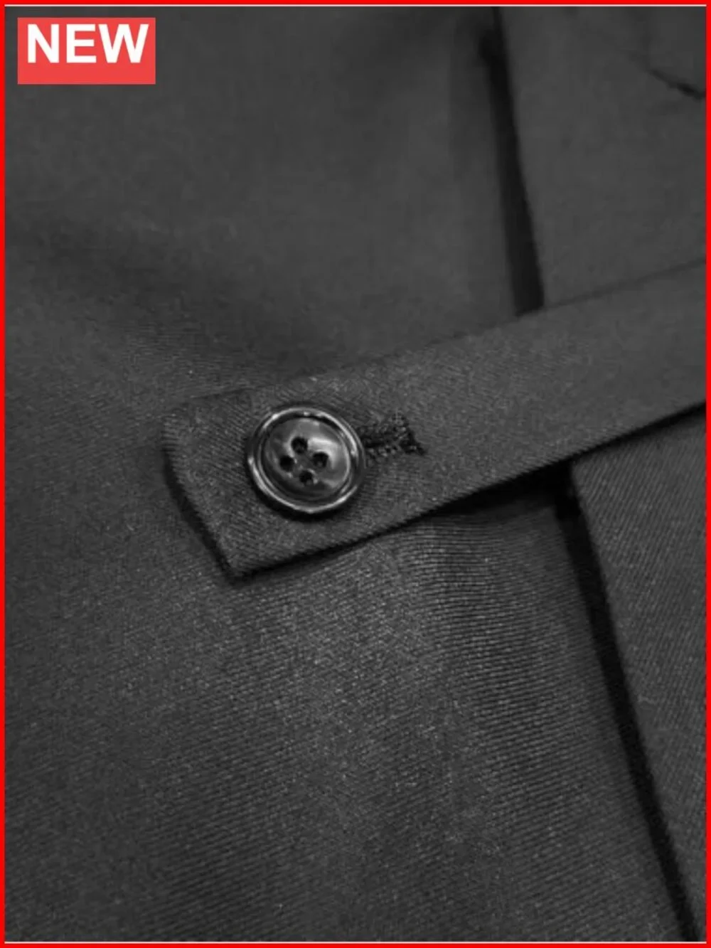 Men's Double Breasted Blazer Formal Wedding Business Suit Jacket